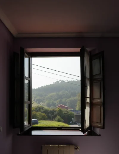 vistas desde Hostería de Boo en Cantabria
